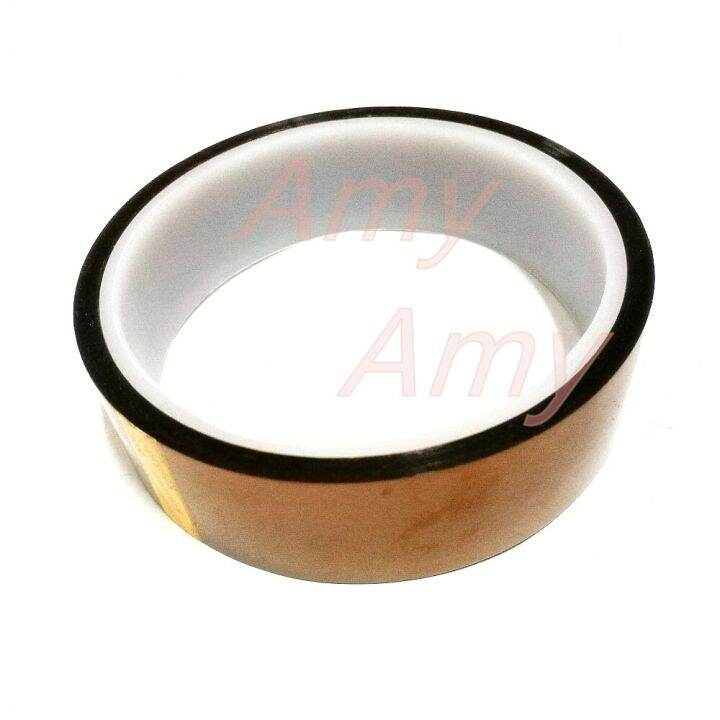 25mm-gold-finger-brown-high-temperature-tape-polyimide-high-temperature-insulation-adhesive-tape-line-battery-adhesive-ta-adhesives-tape