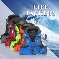 Lixada Professional Safety Life Jacket Survival Vest Suitable For Outdoor Swimming Boating Drifting Fishing Christmas Gift  Life Jackets