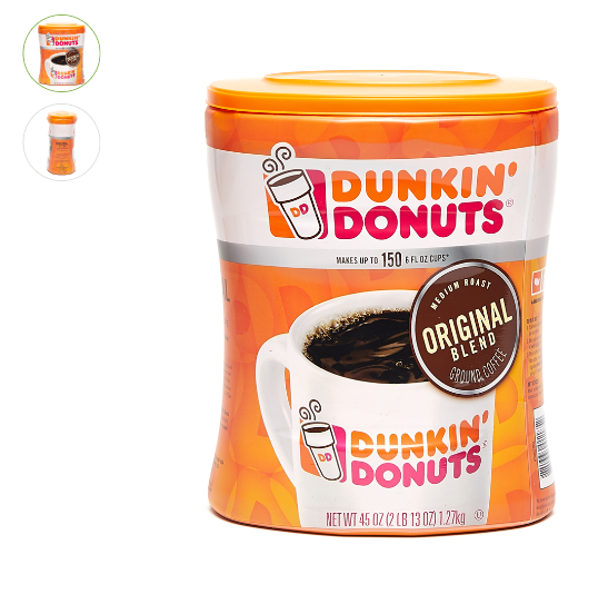 Dunkin Donuts Original Blend Ground Coffee Jar 1.27kg Lazada PH