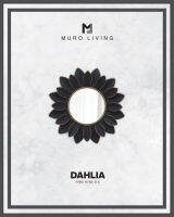 กระจกตกแต่งผนังดีไซน์ Muro Living รุ่น DAHLIA