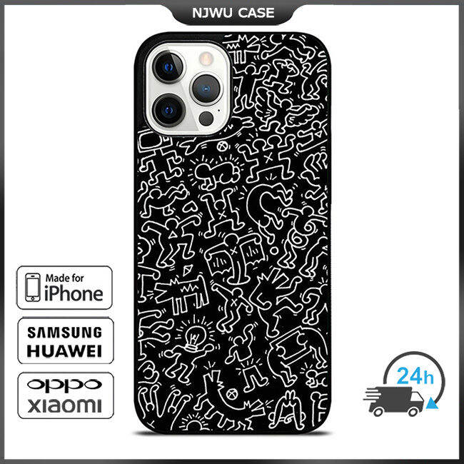 keith-haring-16-phone-case-for-iphone-14-pro-max-iphone-13-pro-max-iphone-12-pro-max-xs-max-samsung-galaxy-note-10-plus-s22-ultra-s21-plus-anti-fall-protective-case-cover