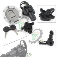 YZF Motorcycle Gas Fuel Tank Cap Cover Seat Ignition Switch Start Lock Contact Key Set For Yamaha YZF1000R 600R XJR600 XJR400