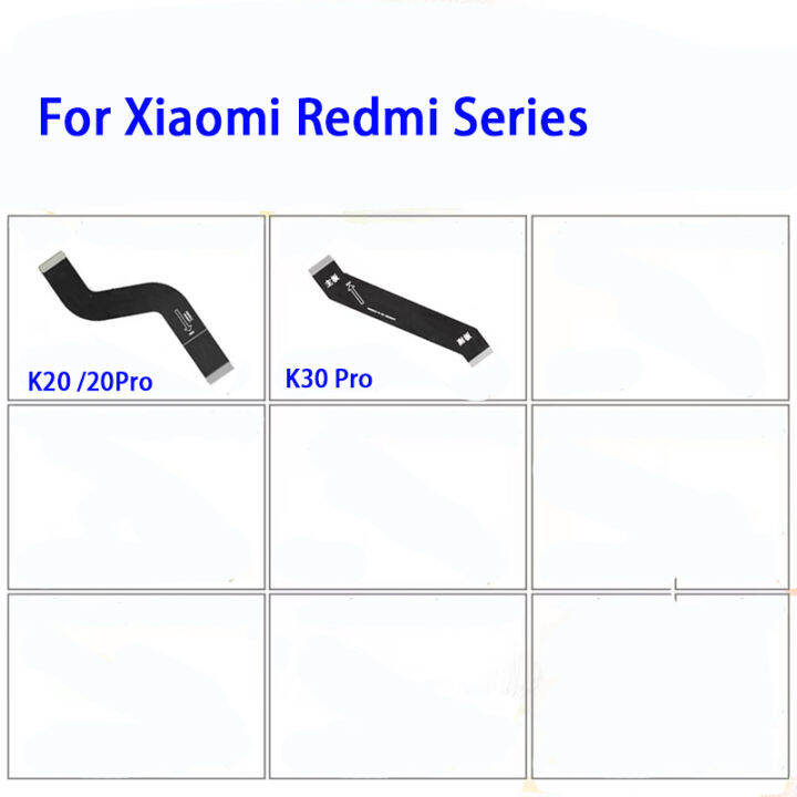 สายเมนบอร์ดโค้งหลักใหม่สำหรับ-xiaomi-redmi-note-10-9-9s-8-7-6-pro-k20-k30-pro-บอร์ดลอจิกแบบยืดหยุ่น