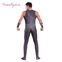 Superhero Movie Cosplay Anime Clothes Adult The God of Thunder Role Play Dress Up Outfit Muscle Jumpsuit Cape Costume