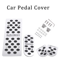 Car Fuel Brake Foot Pedals Footrest Covers Pads Kit Manual Transmission For Mazda 2 3 6 MX-3 MX-5 MX-6 RX-7 RX-8 Auto Parts