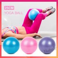 【hot sale】♘ C04 25CM Fitness Balance Yoga Ball Pilates Fitness Home Gym Sports Equipment Balance Exercise Indoor Training Yoga Core Ball Anti-burst Extra Thick Stability Mini Ball