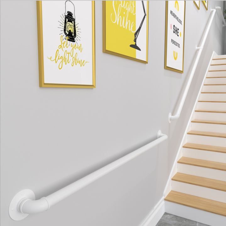 1m Wrought Iron Staircase Handrail Household Simple Plumbing Handrail