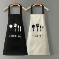 Kitchen Apron with Hand Wipe Pockets  Waterproof and Oil Proof  for Cooking Baking  Chefs Favorite  Great for Men Women Adult Aprons