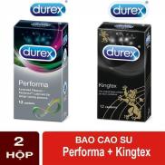 HCM24pcsCombo sieu pham bao cao su durex performa keo dai va kingtex om