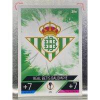 การ์ดนักฟุตบอล 2022/23 การ์ดสะสม Real betis belompie การ์ดนักเตะ เรอัลเบติส