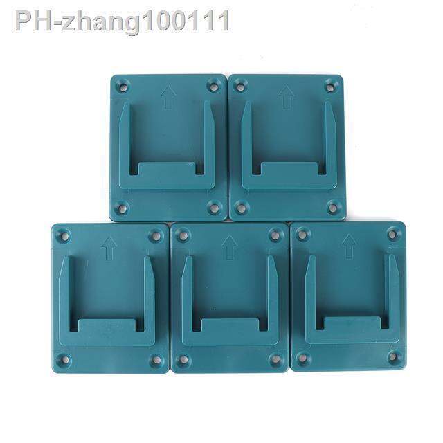 5pcs-wall-mount-electric-power-tool-holder-bracket-for-bosch-makita-18v-lithium-battery-machine-storage-rack-slots-stand