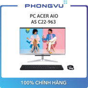 PC Acer AIO AS C22-963 i5 1035G1 8GB 1TB HDD+128GB SSD 21.5 FHD Win 10SL -