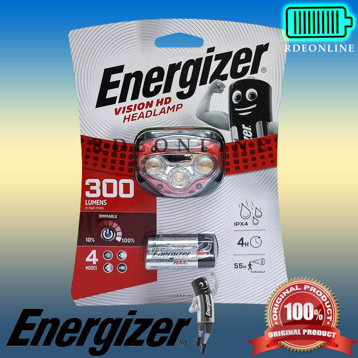 ENERGIZER VISION HD LED HEADLIGHT HEADLAMP HDB323 HEAD LAMP LIGHT