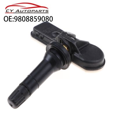 ระบบควบคุมแรงกดยางเซ็นเซอร์ Tpms แบบดั้งเดิม1ชิ้นสำหรับเปอโยต์/ซีตรอง OEM 9808859080 433เมกะเฮิรตซ์