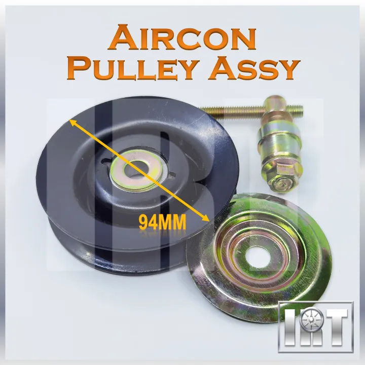 94mm Aircon Pulley Assy Car Lorry Aircond Kereta Lori Universal Adjust