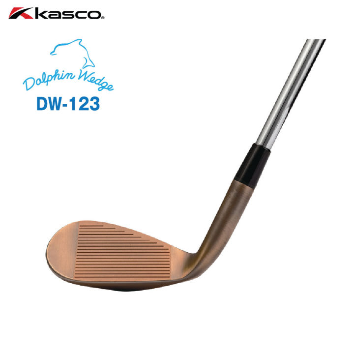 kasco-dolphin-wedge-dw-123-copper-ns-pro-shaft-ไม้กอล์ฟเวดจ์-รุ่น-dw-123-สีทองแดง-ก้าน-ns-pro