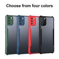 Acrylic armor transparent shockproof phone case For Xiaomi Poco M3 F3 X3 NFC M F X 3 Redmi Note 11 Pro Plus Mi 11T Pro 11i protection cover on mi poco