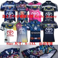 High quality stock Cowboy football clothes short-sleeved t-shirts with thick soft sports leisure training suit Rugby Jersey