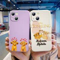 【digital technology】 The Lion King Disney ForiPhone 13 12 Mini 11 XS Pro Max SE 2020 X XR 8 7 6 Plus ซิลิโคนเหลว TPU เชือกโทรศัพท์กรณี