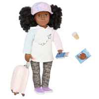 Our Generation TRAVEL ACTIVITY DOLL W/SUITCASE, TYANNA AA BD31382Z