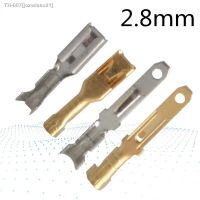 ⊕ஐ┋ 50Sets(100pcs) 2.8mm Crimp Terminal Female Spade Connector Male Spade Connector Case for Car Automobile Relay Circuit Board