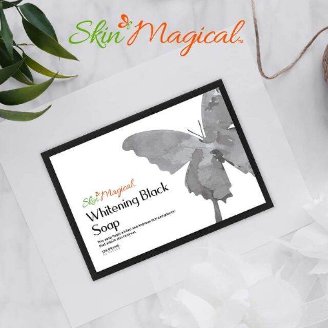 Skin Magical Whitening Black Soap 135g | Lazada PH