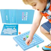 Box Push Toy Portable Early Education Puzzle Wooden Boards Multifunctional Hand-Eye Coordination Toys Solid STEM Educational Montessori Toy for Kids Ages 36 Month efficient