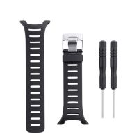 ✷☃◈ Rubber strap mens pin buckle watch accessories for SUUNTO T1 T1C T3 T3C T3D T4C T4D sports waterproof silicone strap watch band