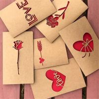 XIUZH Gift Birthday Wedding Greeting Love Heart Invitation Card Love Decoration Valentines Day