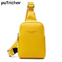 ZZOOI NEW Womens Chest Pack Bag Hip Hop Banana Belt Bag Mini High Quality Crossbody Bags Female PU Leather Waist Bags Purse Pocket