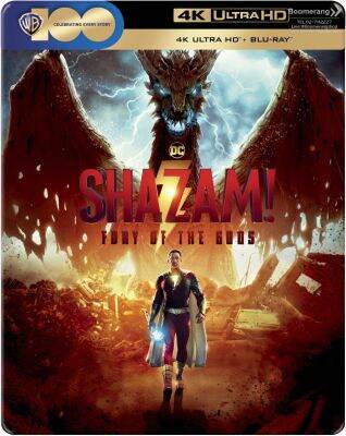 Shazam! Fury Of The Gods /ชาแซม! จุดเดือดเทพเจ้า (4K+Blu-ray Steelbook) (4K/BD ไม่มีเสียงไทย ไม่มีซับไทย)