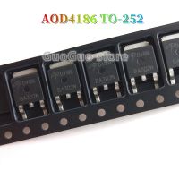 10ชิ้น D4186ถึง252 AOD4186 TO252 35A/40V N-Channel ทรานซิสเตอร์ใหม่แบบดั้งเดิมมอสเฟท