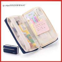 GAOGU เคสดินสอวาดรูปความจุของเเข็งสีใหญ่ของขวัญสำหรับเพื่อนสำหรับสำนักงานนักศึกษาวิทยาลัยอุปกรณ์การเรียนกระเป๋าดินสอดินสอ