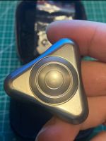 Arctic Craftsman Fidget Spinner EDC Decompression Toy British Small Triangle Titanium Alloy Version Complete Set ไม่มีข้อบกพร่อง