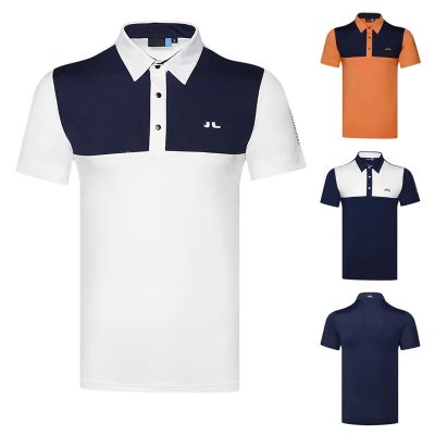 Master Bunny Le Coq PXG1 ANEW Callaway1 PEARLY GATES  PING1 Malbon┅  Golf clothing mens clothing short-sleeved outdoor leisure sports golf breathable polo shirt T-shirt top
