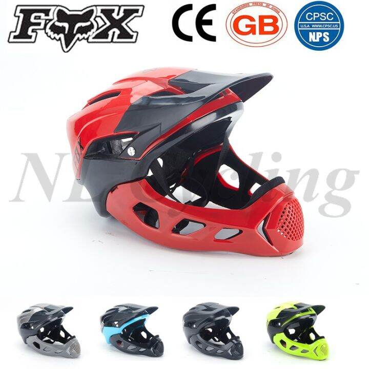 Boutique Stock Fox Helmet TRAIL Helmet Bicycle Full Helmet In