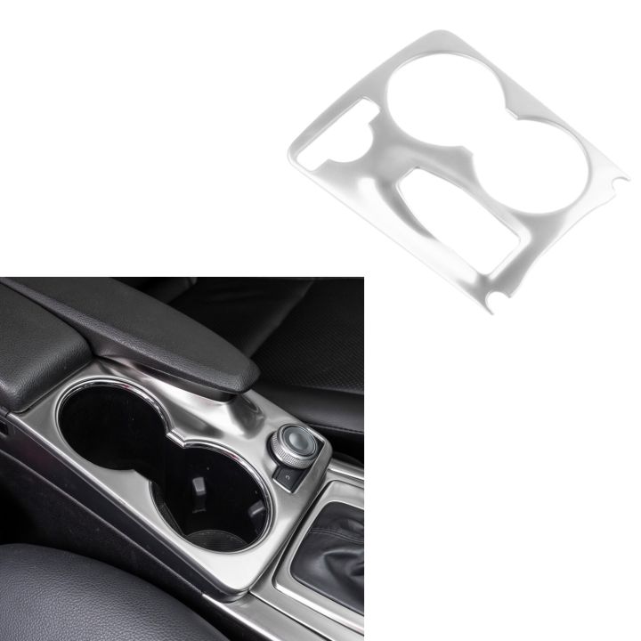 huawe-car-silver-stainless-steel-console-water-cup-holder-frame-cover-trim-for-mercedes-benz-glk-x204-2008-2015