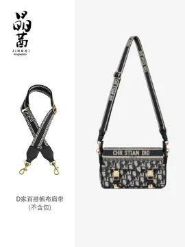 Dior Saddle bag with shoulder strap Black Multiple colors Gold
