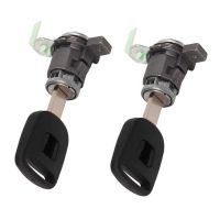 【YF】 Car Door Lock Cylinder with Key Left Front Excellent Mechanical Stability for Honda CRV 2002 2003 2004 2005 2006 ABS Copper