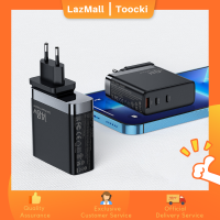 Tookci PD140W GaN เครื่องชาร์จติดผนัง3พอร์ต QC ที่ชาร์จความเร็วสูงอะแดปเตอร์ไฟฟ้า USB-C กับปลั๊กอังกฤษสหรัฐสหภาพยุโรปปลอดภัยสายชาร์จขนาดเล็กชาร์จสำหรับเดินทางแอปเปิลแม็กบุคโปร14 16ซัมซุง S22อัลตร้า Huawei P40 iPhone 13 12 Pro Max แล็ปท็อปไอแพด