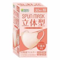 หน้ากากอนามัย Spun mask 3D สี coral pink จาก ISDG งานแท้จากญี่ปุ่น