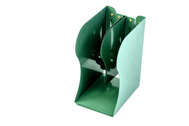 lehome-ที่กั้นหนังสือพับได้สีเขียว-ดีไซน์สวย-ผลิตจากเหล็กแข็งแรงทนทาน-แบ่งได้3ช่องขนาด25x-10-50-x19cm-ho-01-00182