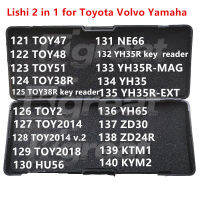 121-140 Lishi 2 In 1 TOY47 TOY2018 TOY48 TOY51 TO8R YH35R ZD24R HU56 NE66 2in1 KTM1 KYM2สำหรับ Volvo