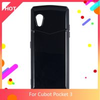 [Pocket world] ฝาหลัง TPU ซิลิโคนเนื้อนิ่มด้านมีกระเป๋า3เคสโทรศัพท์สำหรับ Cubot Pocket 3ช่องแบบบางกันกระแทก