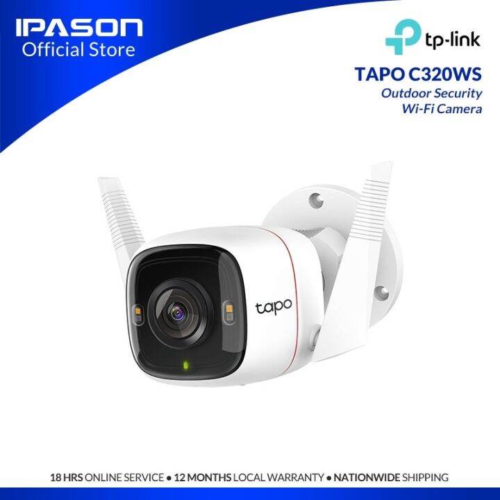 TP-Link Tapo C320WS Outdoor Security Wi-Fi 2K QHD 4MP CCTV IP ...