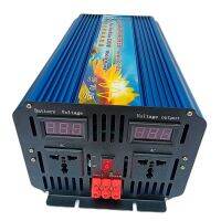 Peak Power 6000W 3000W DC 12V To AC 220V 230V 50HZ เฟสเดียวเพียวไซน์เวฟอินเวอร์เตอร์