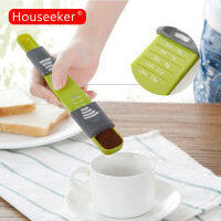 Houseeker Kitchenช้อนตวงปรับได้สำหรับทำอาหารเบเกอรี่ครัวเครื่องมือ