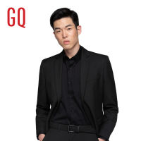 GQ Essential Suits สูทผู้ชายทรงเข้ารูป รุ่น TR Tailored สีดำ