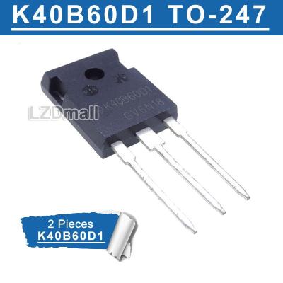 2ชิ้น K40B60D1 TO-247 AOK40B60D1 40A 600โวลต์ IGBT