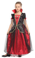 ชุดแฟนซี เจ้าหญิง แวมไพร์ สำหรับ ฮาโลวีน พร้อมส่ง Little Graceful Vampire Princess kid costume for Halloween